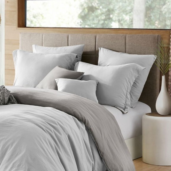 Swift Home Ultra Soft Reversible Two in One Duvet Cover and Sham Set Full/Queen - Picture 3 of 6